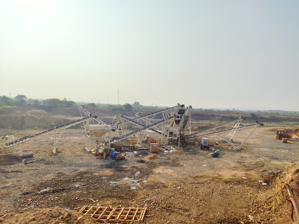 Crusher Plant Overhead View